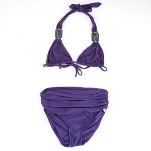 LENNY NIEMEYER Jewel trim bikini High waist bottom